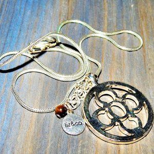 <3   Super Shiny Pendant Snake Chain Necklace <3